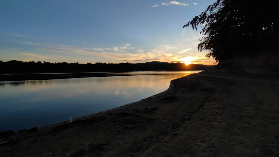 Jezioro Solińskie - plaża Werlas