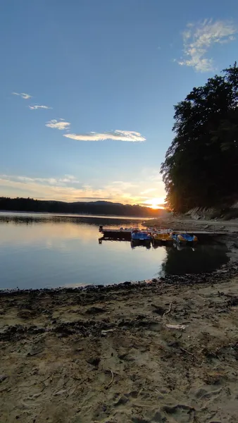 Jezioro Solińskie - plaża Werlas