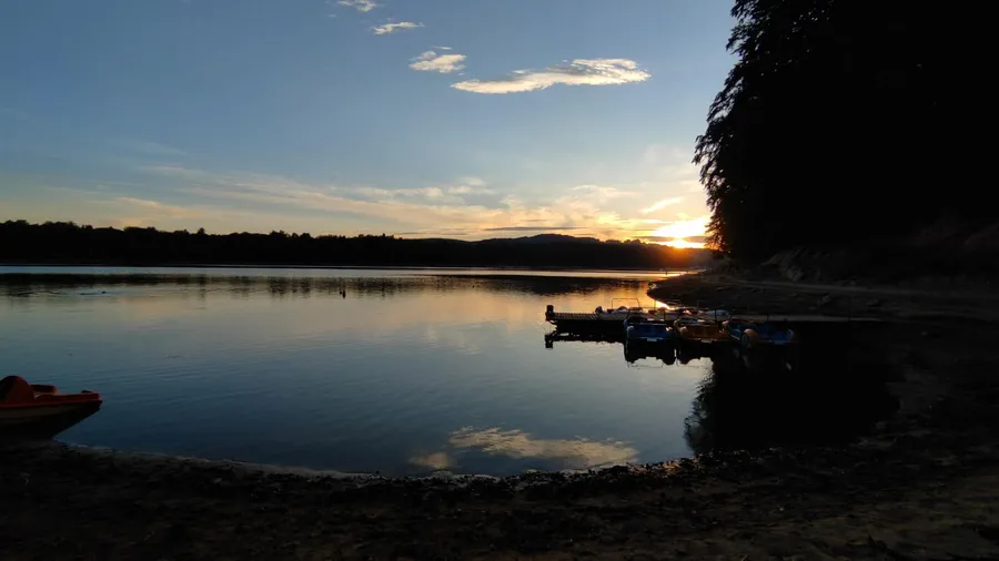 Jezioro Solińskie - plaża Werlas
