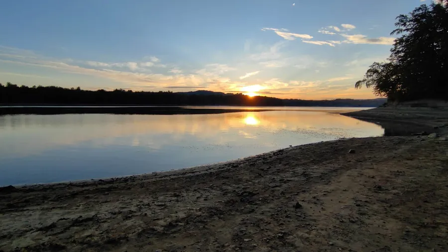 Jezioro Solińskie - plaża Werlas